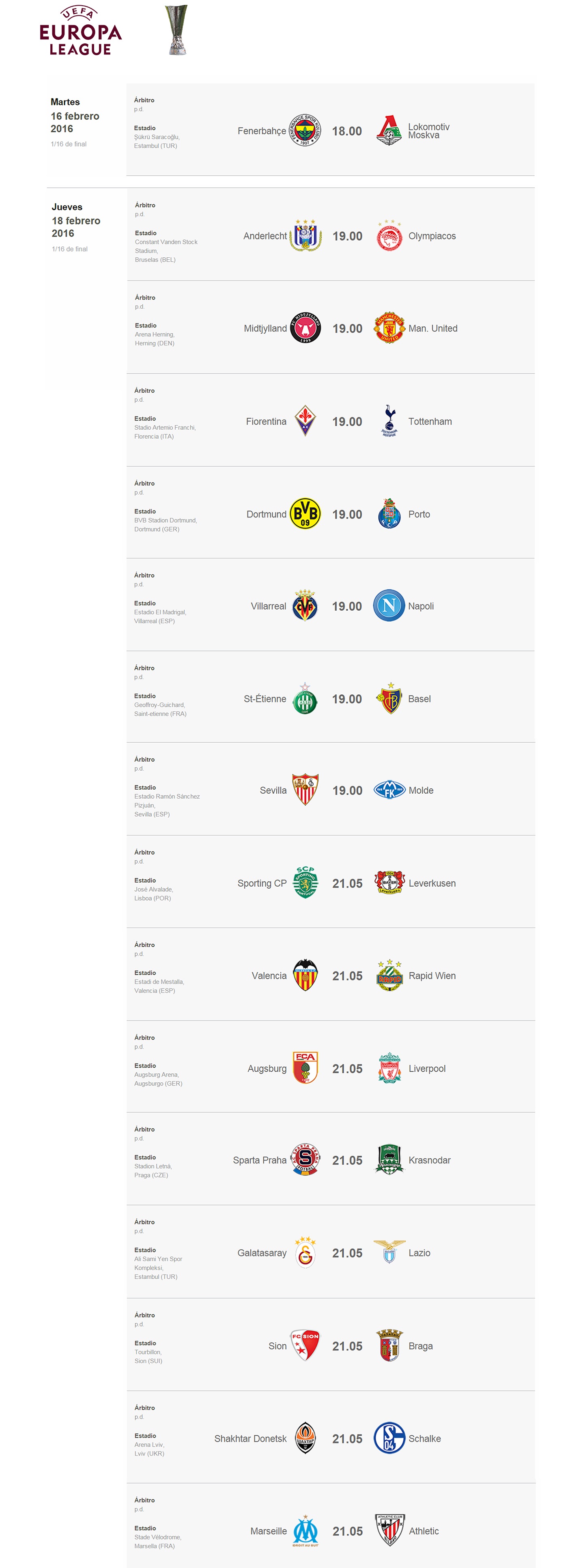 Horarios Futbol Europa League.jpg Horarios Futbol Europa League.jpg