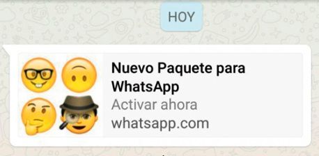 FRAUDE Nuevo paquete emojis Whatsapp.jpg