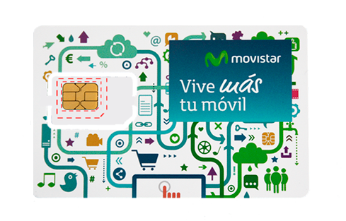 Tarjeta SIM Movistar Triple Corte
